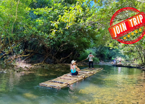 Khao Lak Safari – Elephant bathing and Bamboo rafting ( Join Trip min 3 paxs )