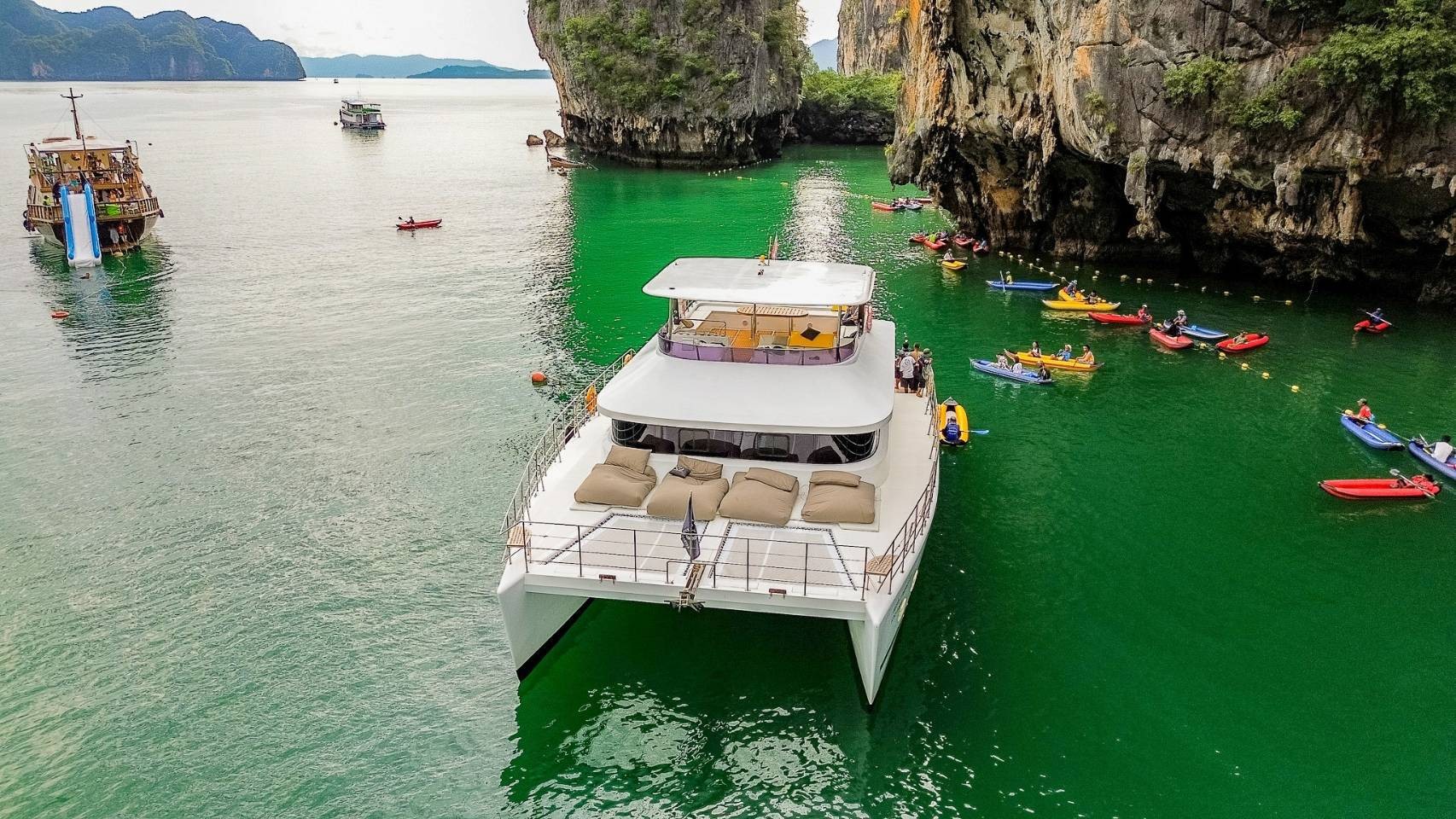 Explore the Magic of Phang Nga Bay on a Luxurious Yacht Adventure to James Bond Island